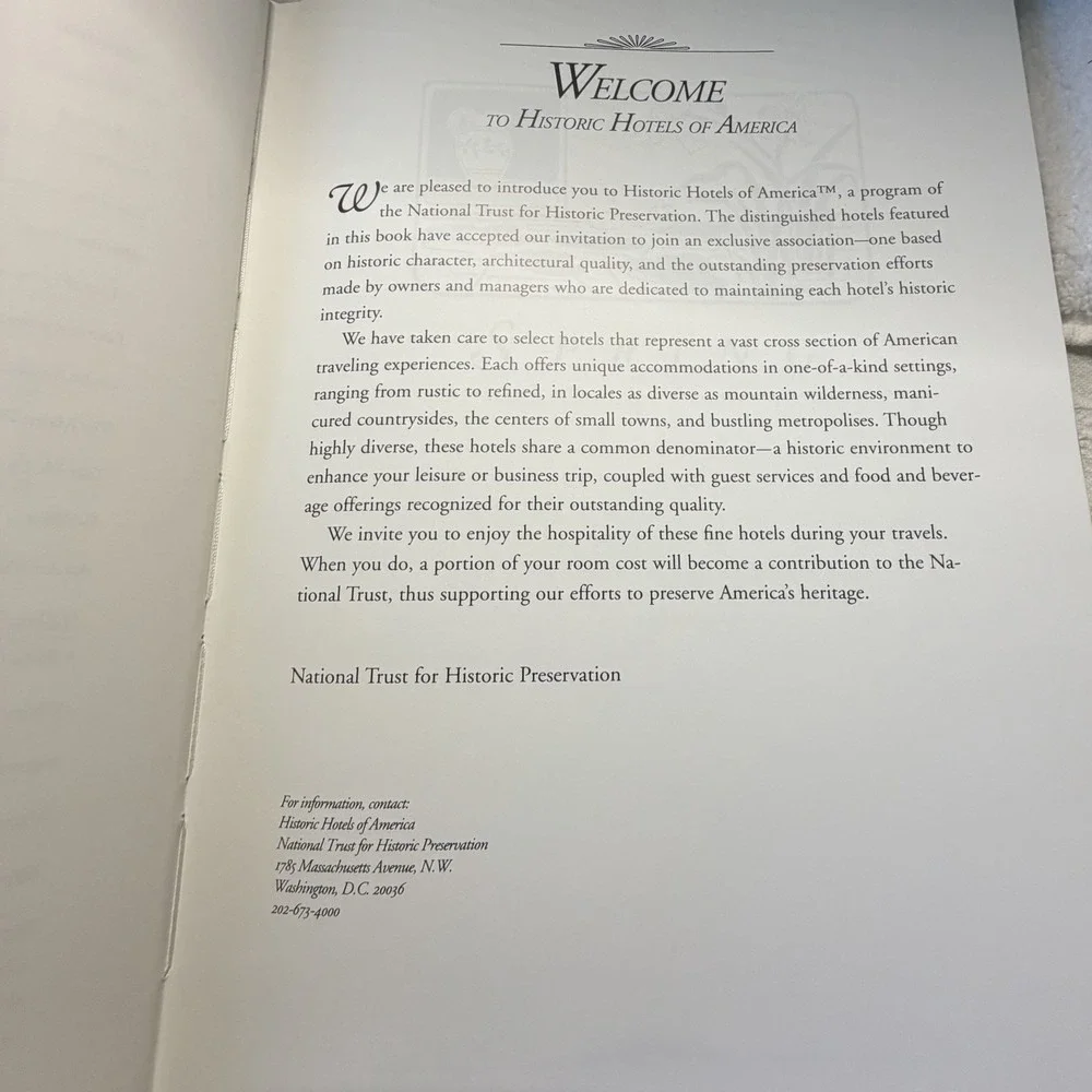 Menus for Special Occasions from Historic Hotels of America by National Trust...